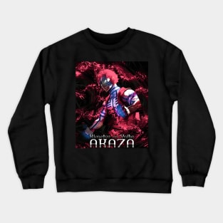 Bloody Demon Art Akaza Crewneck Sweatshirt